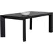 Merano 70 X 40 inch Black Outdoor Dining Table
